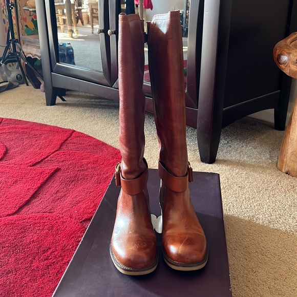 Lucky Brand Angel Boots Brandy/Florence 7.5M - Picture 2 of 10